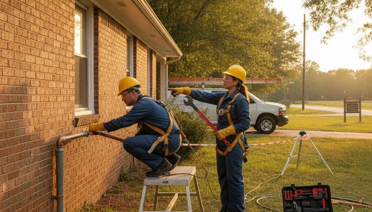 Plumber providing repair service in Greenville, NC for plumbersgreenvillenc.com