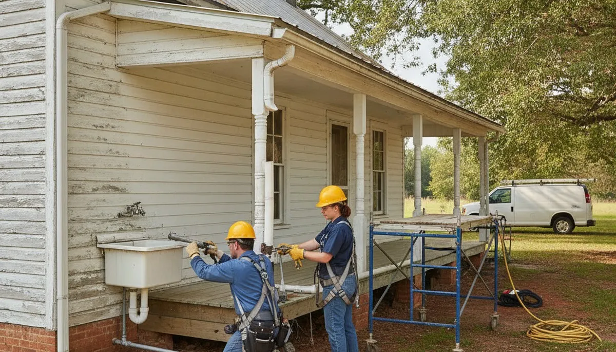 Greenville, NC plumber providing professional plumbing repair services for local homes and businesses