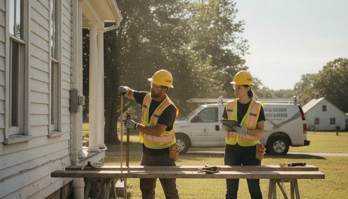 Plumber providing repair service in Greenville, NC for local plumbing issues