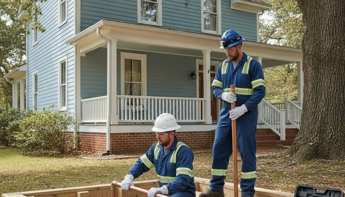 Greenville, NC plumbing repair service for leak detection and pipe repair